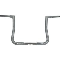 Image of 705013 - Fat Baggers Inc. 1-1/4" EZ Install Flat Top Handlebar For Harley Davidson FLH 1868 2021 33 cm (13") - Chrome