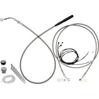 Image of 219010-C - Fat Baggers Inc. EZ Install Kit For Harley Davidson FLH 1868 2021 25.5cm (10") - Chrome