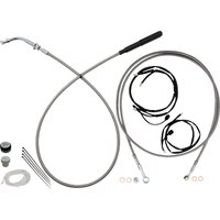 Image of 249014-C - Fat Baggers Inc. EZ Install Kit For Harley Davidson FLHX 1923 2024-2026 33 - 35.5cm (13" - 14") - Chrome