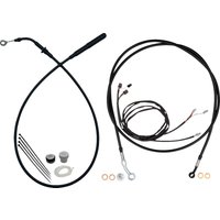 Image of 219012-B - Fat Baggers Inc. EZ Install Kit For Harley Davidson FLH 1868 2021 28 - 30.5cm (11" - 12") - Black