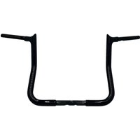Image of 945013-B - Fat Baggers Inc. 1-1/4" EZ Install Pointed Top Handlebar For Harley Davidson FLHX 1923 2024-2026 33 cm (13") - Black