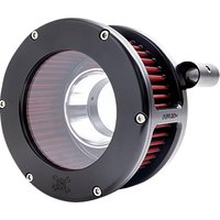 Image of 5454 - Feuling Parts BA Air Cleaner Kit For Harley Davidson FLHR 1584 2008 - Black/Clear/Red