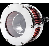 Image of 5478 - Feuling Parts BA Air Cleaner Kit For Harley Davidson FLHX 1923 2024 - Chrome/Clear/Red