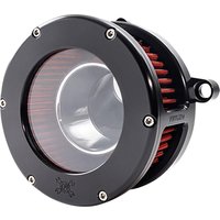 Image of 5474 - Feuling Parts BA Air Cleaner Kit For Harley Davidson FLHX 1923 2024 - Black/Clear/Red