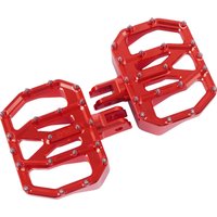 Image of TSC-2031-2-SF - Thrashin Supply Co Mini Aggressor Floorboards For Harley Davidson FLDE 1750 ABS 2018-2020 - Red