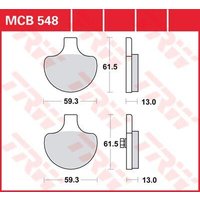 Image of MCB548 - TRW All Round Sintered Metal Brake Pads For Harley Davidson FLHS 1340 Electra Glide Sport 1990 Front