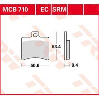Image of MCB710EC - TRW EC Series Ceramic Brake Pads For Aprilia Atlantic 125 2003-2009 Rear