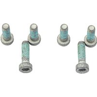 Image of MSS138-6 - TRW Brake Disc Bolt Set For BMW F 650 CS 2002-2005 - Silver/Stainless Steel