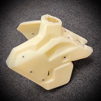 Image of 212443-N2 - IMS Fuel Tank (Dry Break) For Husqvarna FC250 2023-2025 17 Litre (4.5 US gal.) - Clear