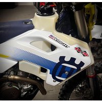 Image of 112443-N2 - IMS Fuel Tank With Screw-in Cap For Husqvarna FC250 2023-2025 17 Litre (4.5 US gal.) - Clear