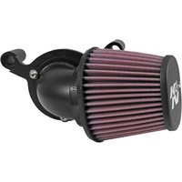 Image of 63-1131 - K&N Air Charger Intake Kit For Harley Davidson FLHR 1584 2008 - Black