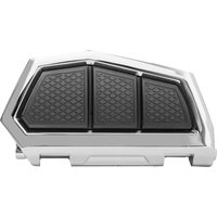 Image of KUR10026-1 - Kuryakyn Enygma Passenger Boards For Harley Davidson FLHR 1340 1994-1998 - Chrome