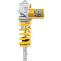 Image of YA 468 - Ohlins TTX GP Shock For Yamaha MT-10 2016-2024 315mm (12.40") - Chrome/Yellow