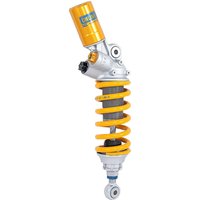Image of DU 569 - Ohlins TTX GP Shock Absorber For Ducati Panigale 899 2014-2015 Rear 317.00 mm (12.48") - Silver/Yellow