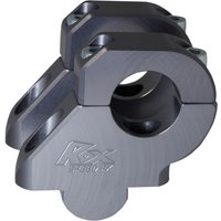 Image of 3R-B17R-15G - Rox Speed FX Barback Risers For 1-1/8" Handlebars For Honda CRF1000L 2016-2019 38.1mm (1-1/2") - Grey