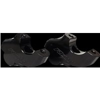 Image of 3R-B20R-RBL - Rox Speed FX Barback Handlebar Risers For Honda CMX1100 2021-2024 38.1mm (1-1/2") - Black