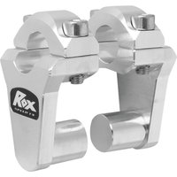 Image of 1R-P2SSN - Rox Speed FX Pivoting Handlebar Risers For 7/8" Bar Clamps For Honda CB1000C 50.8 mm (2") - Chrome