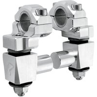 Image of 1R-AV2SE - Rox Speed FX Elite Anti-Vibration Pivot Handlebar Risers For Honda CB1000C 50.8mm (2") - Chrome