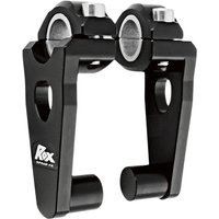 Image of 1R-P3SEK - Rox Speed FX Elite Pivoting Handlebar Risers For 7/8" & 1-1/8" Handlebars 88.9mm (3-1/2") - Black