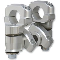 Image of 1R-AV2GSA - Rox Speed FX Anti-Vibration Pivot Handlebar Risers For BMW R 1200 GS 50.8 mm (2") - Chrome