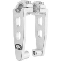 Image of 1R-P5SE - Rox Speed FX Elite Pivoting Handlebar Risers For Honda CRF250R 2018-2021 12.5 cm (5") - Chrome