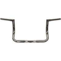 Image of 0601-2562 - Todds 1-1/4" Bagger Ape Hanger Handlebar For Harley Davidson FLH 1868 2021 25.5 cm (10") - Chrome