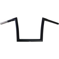 Image of 0601-2809 - Todds 1-1/4" Strip Handlebar For Harley Davidson FLHR 1340 1994-1998 23 cm (9") - Black