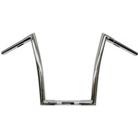 Image of 0601-2550 - Todds 1-1/4" Strip Handlebar For Harley Davidson FLDE 1750 2018-2020 35.5 cm (14") - Chrome
