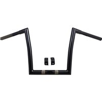 Image of 0601-3986 - Todds 1-1/4" Touring Handlebar For Harley Davidson FLTRK 1868 2020-2022 30.5 cm (12") - Black