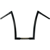 Image of 0601-2714 - Todds 1-1/4" Strip Handlebar For Harley Davidson FLDE 1750 2018-2020 38 cm (15") - Black