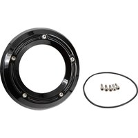 Image of TM-0042BK - Trask Assault Derby Cover with Window For Harley Davidson FLDE 1750 2019-2020 - Black