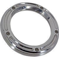 Image of TM-0040CH - Trask Assault Derby Cover For Harley Davidson FLD 1690 2012-2013 - Chrome