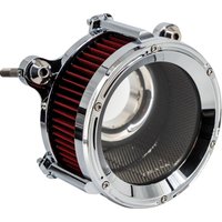 Image of TM-1023CH - Trask Assault Charge High-Flow Air Cleaner For Harley Davidson FLDE 1750 2018-2020 - Chrome