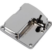 Image of TM-2041CH - Trask Check M8 Vented Transmission Top Cover For Harley Davidson FLDE 1750 2018-2020 - Chrome