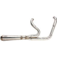 Image of TM-5020 - Trask Assault 2:1 Exhaust System For Harley Davidson FLD 1690 2012-2013 - Stainless Steel