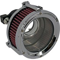 Image of TM-1022CH - Trask Assault Charge High-Flow Air Cleaner For Harley Davidson XL 1200 C 1996-2020 - Chrome