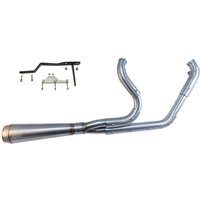 Image of TM-5040 - Trask Assault 2:1 Exhaust System For Harley Davidson FLHR 1450 1999-2003 - Stainless Steel