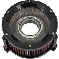 Image of TM-1021GBK - Trask Assault Charge High-Flow Air Cleaner For Harley Davidson FLD 1690 2012-2013 - Black
