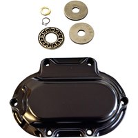 Image of TM-2039BK - Trask Hydraulic Clutch Side Cover For Harley Davidson FLD 1690 2012-2013 - Black