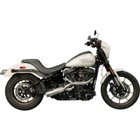 Image of TM-5130 - Trask 2 Into 1 Big Sexy Exhaust System For Harley Davidson FLDE 1750 2018-2020 - Silver