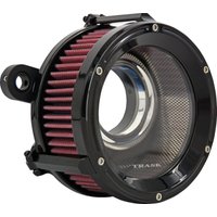 Image of TM-1020GBK - Trask Assault Charge High-Flow Air Cleaner For Harley Davidson FLHR 1584 2008 - Black