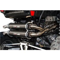 Image of TR-4153D-BK - Trinity Racing Stage 5 Dual Exhaust System For Polaris RZR XP 1000 Turbo 4X4 2016-2020