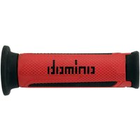 A35041C4042C7-0 - Domino Turismo Sport Touring Grips - Red/Black