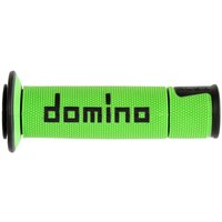 A45041C4044B7-0 - Domino A450 Road/Race Grips - Green/Black