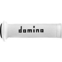Image of A01041C4046B7-0 - Domino MotoGP Grips - Black/White