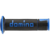 A45041C4840B7-0 - Domino A450 Road/Race Grips - Black/Blue