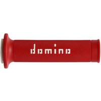 Image of A01041C4642B7-0 - Domino A010 Grips - Red/White