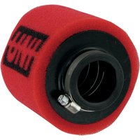 UP-4125ST - Uni Filter Two-Stage Pod Air Filter For Honda CRF100F 2004-2013 - Black/Red