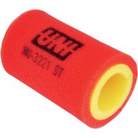 Image of NU-3221ST - Uni Filter Air Filter For Yamaha YFM 300 2X4 2012-2013 - Red/Yellow