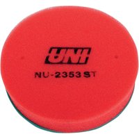 Image of NU-2353ST - Uni Filter Air Filter For Kawasaki KDX250 1986-1988 - Red